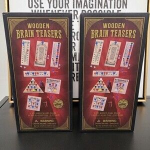 Wooden Brain Teasers